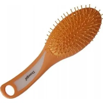 Profesionální kartáč na vlasy s polštářem DONEGAL oranžový Č.9040