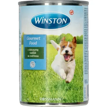 Krmivo pro psa WINSTON Kompletní mokré Krmivo pro dospělé psy se zvěřinou 400 g