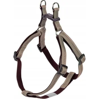 Postroj pro psa NOBBY SOFT GRIP POSTROJE STEP IN S-M Béžové 15mm-56cm