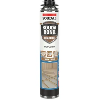 Průmyslové lepidlo Soudal stavební lepidlo gelové SOUDABOND CONSTRUCT 750ml pistole