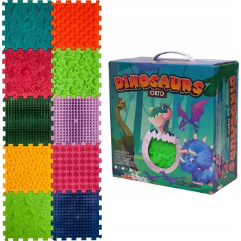 Puzzle Ortopedická senzorická Podložka Dinosauři 10 puzzle
