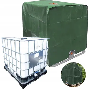 Krycí plachta IBC OSŁONA ZBIORNIKA 210D, KRYT NA NÁDRŽ NA VODU 1000 L, OCHRANNÁ PLACHTA