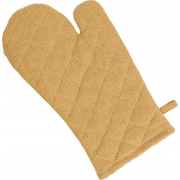 Chňapka Kuchyňská chňapka hořčicové barvy 100% Bavlna