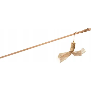 Hračka pro kočku Comfy rybářský prut pro kočky s korkem a stuhou