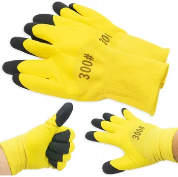 Pracovní rukavice RUKAVICE BOZP PRACOVNÍ RUKAVICE PĚNOVÉ VODĚODOLNÉ XXL R10