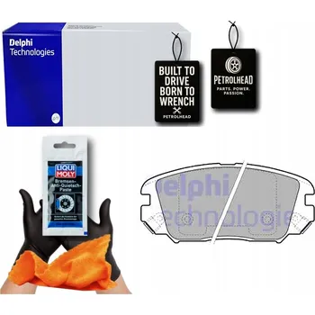 Brzdová destička BRZDOVÉ DESTIČKY PŘEDNÍ HYUNDAI GRANDEUR SONATA V SONA #Petrolhead Pro+ Kit3