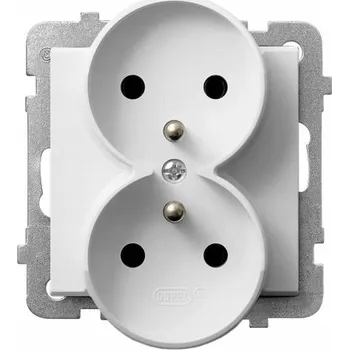 Elektrická zásuvka Ospel Elektrická Zásuvka zásuvka bílá