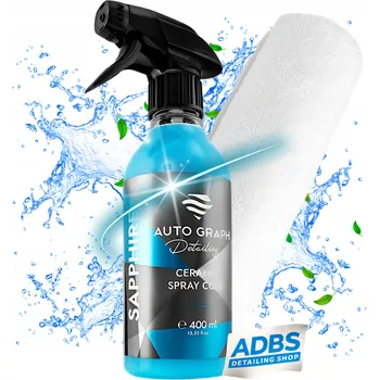 Auto Graph Sapphire Ceramic Spray Coat QD s SiO2 pro lesk laku auta 400 ml