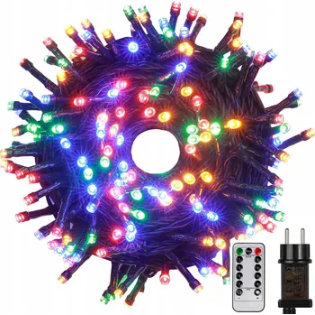 Vánoce Vánoční osvětlení na stromeček Tacobey pro vnitřní použití 20 m, 101 - 200 světýlek