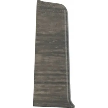 soklová lišta Levá koncovka k soklové liště PCV 55mm DUB SKALISTÝ (Dub Skalnatý)