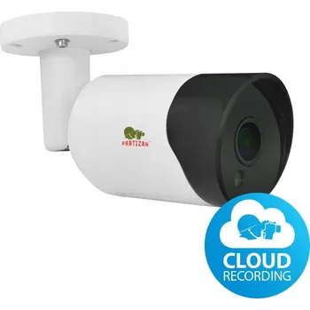Bezpečnostní kamera IP kamera tubusová 4 Mpx IPO-2SP SE v4.6 Cloud Partizan, vyrobeno v EU, záruka 3 roky