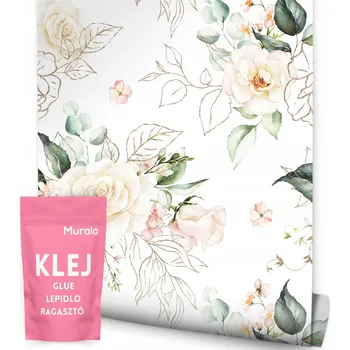 Fototapeta Tapeta do jídelny Květiny RŮŽE Listy Příroda Dekor