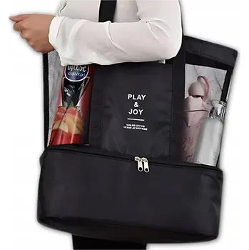 Termotaška EDIBAZZAR Plażowa torba termiczna piknikowa, vícebarevná, 23 l