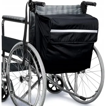 Invalidní vozík TAŠKA NA INVALIDNÍ VOZÍK S VELKÝM ÚLOŽNÝM PROSTOREM A REFLEXNÍMI PRVKY