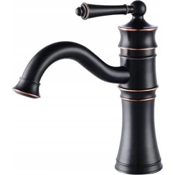 Vodovodní baterie Stojánková umyvadlová baterie Silla ADELITA černá