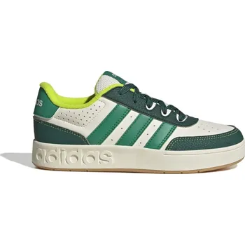 Dětská móda adidas Breakbase Shoes Kids White/Grn 4 (36.5)