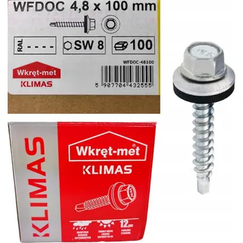 Vrut Vrut do dřeva farmerský 4,8x100mm POZINK Wkręt-met 100 ks