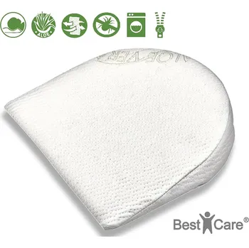 Polštář BestCare Polštář na postel 33 x 30 x 7 cm, ortopedická polštář poduška