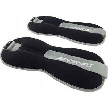 ČERNÉ ZÁTĚŽOVÉ NÁRAMKY 4 KG (2x2 KG) ENERO FIT