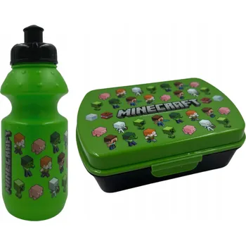 Svačinový box Lahev Na Pití Kids Licensing Minecraft 350 ml