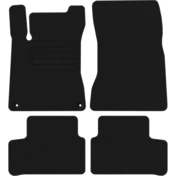 autokoberec MERCEDES GLA H247 20- koberce velur EKO ČERNÉ