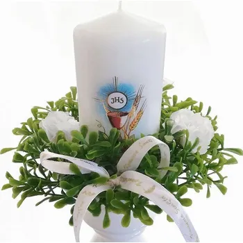 Obraz DEKORACE NA STŮL, ARANŽMÁ NA STŮL KE SVATÉMU PŘIJÍMÁNÍ Deco Mariage