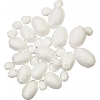 Velikonoční dekorace Písanka Aliga bílá 32 ks