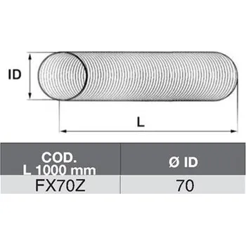 Výfuková trubka Výfuková trubka ASSO FX70Z