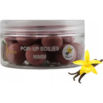 Boilies Nástraha plovoucí vanilka kuličky Wratislavia Baits 16mm/100 ml