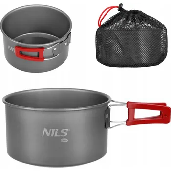 Hrnec Kompaktní biwakový hrnec pro vaření v kempu a v terénu NILS CAMP