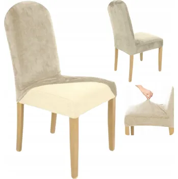 Potah na židli Potah na židli Ubieramy-meble béžový