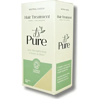 Barva na vlasy It's Pure | Přírodní kúra pro zdravé vlasy - Cassia bezbarvý odstín pro regeneraci • posílení • větší objem • lesk vlasů • 100 ml