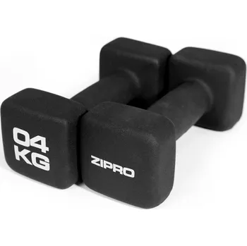 ZIPRO Posilovací fitness činky 8kg ČERNÁ