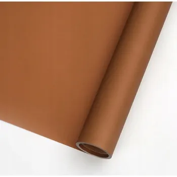 Floristická Fólie - "Elegant" Hnědá - Role 58cm x 10m