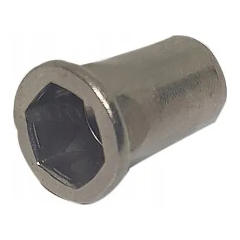 Matice Samojistné matice s přírubou válcové M4x13 AN313 A2 5ks