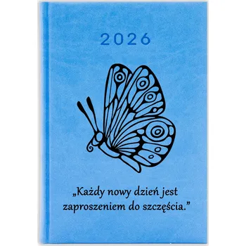 Kalendář Knižní kalendář 2026 A5 modrý