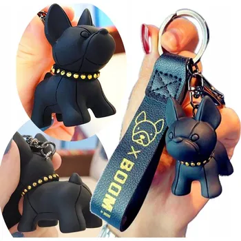 Přívěsek Na Klíče na klíče přívěsek pejsek černý