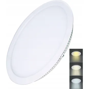 LED panel LED panel kulatý Solight černý