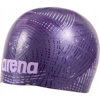 Plavecká čepice pro dospělé Silikonová Arena fialová