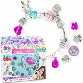 kreativní sada BOX NA BIŽUTERII pro MODULÁRNÍ NÁRAMKY CHARMS DIY