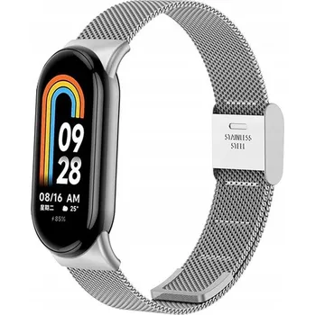 Náramek Náramek SzynakaGSM pro Xiaomi, 15 mm, stříbrný