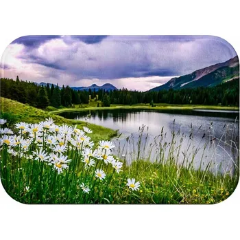 Koupelnová předložka KOUPELNOVÁ PŘEDLOŽKA | MĚKKÁ ANTYPOŚLIZGOWA 60X40 STYLOWA MATA PRYSZNIC VZ