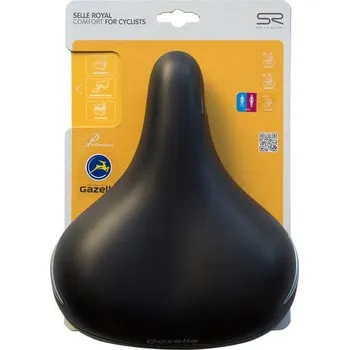 Sedlo na kolo Sedlo Gazelle Sedlo Selle Royal Jewel 5022 uec černé originál Gazelle