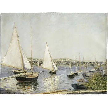 prostírání Prostírání na stůl Plachetnice v Argenteuil Gustave Caillebotte