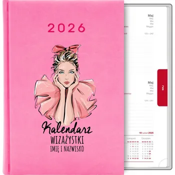 Kalendář Knižkový kalendář 2026 A5 růžový