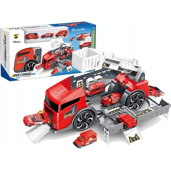 autíčko Nákladní auto Hasiči Základna 2v1 Sada