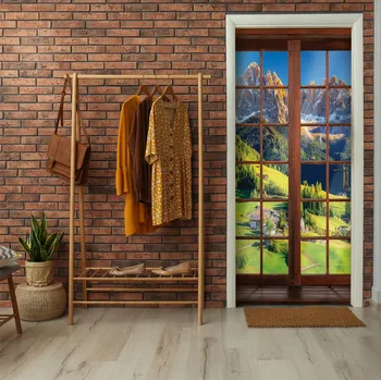 Fototapeta Fototapeta na dveře Samolepicí - motiv okna, nálepka