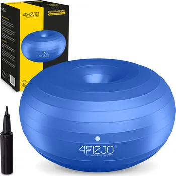 Gymnastický míč Balanční míč 4fizjo 50 cm, odstíny modré