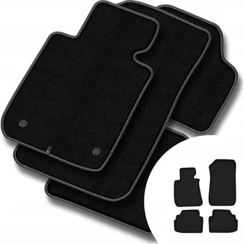 autokoberec Velurové autokoberce Motos 4 ks