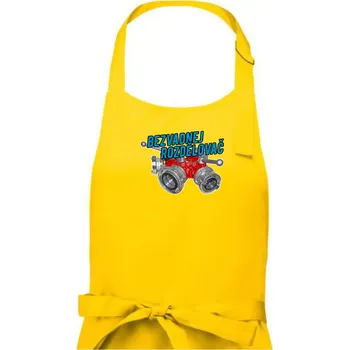 Kuchyňská zástěra Bezvadnej rozdělovač - Pánská zástěra na vaření - Univerzální velikost ( Žlutá )